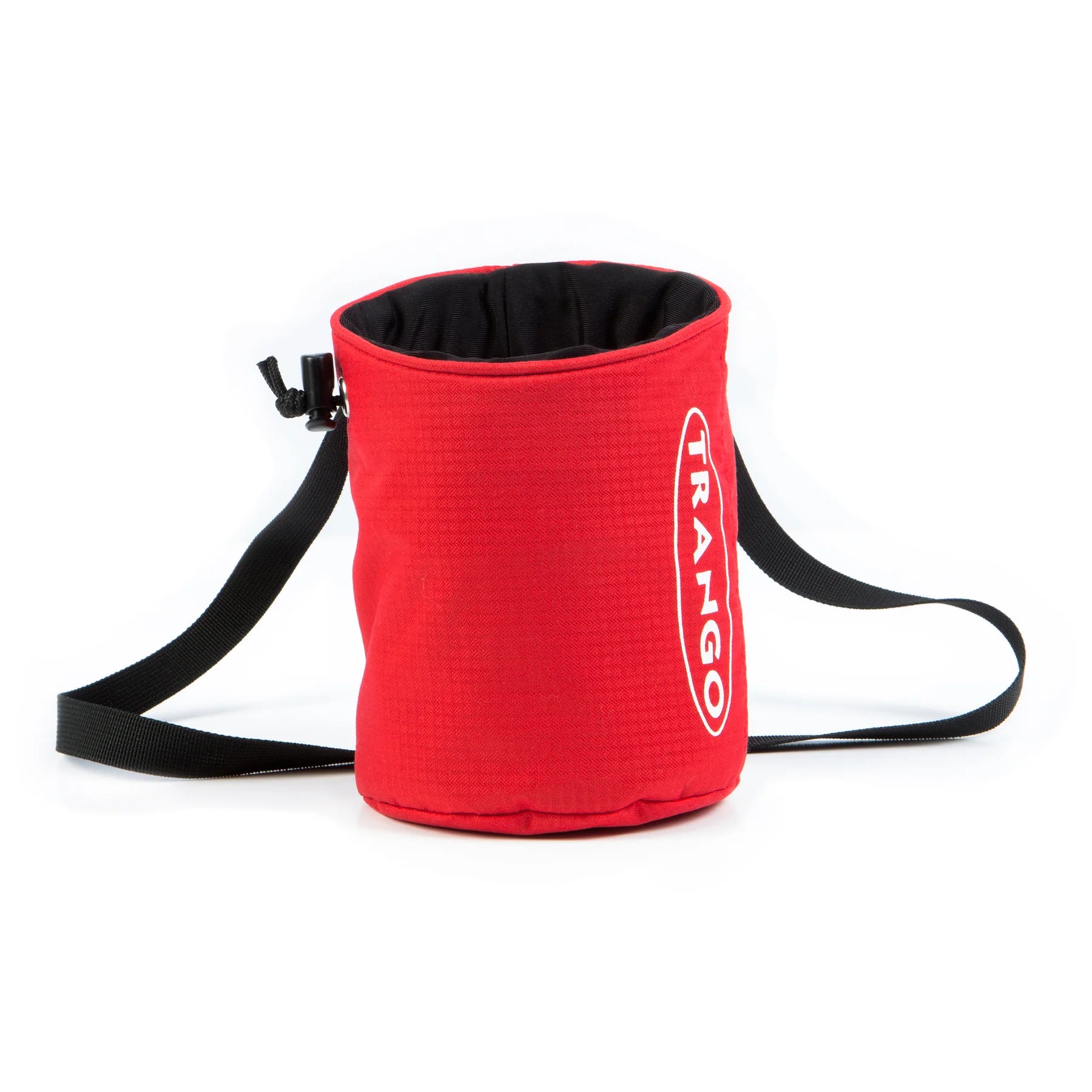 Sac à Magnésie Evolv Bodega - Blanc/Rouge - 2L Avec Support Brosse - Pour Escalade