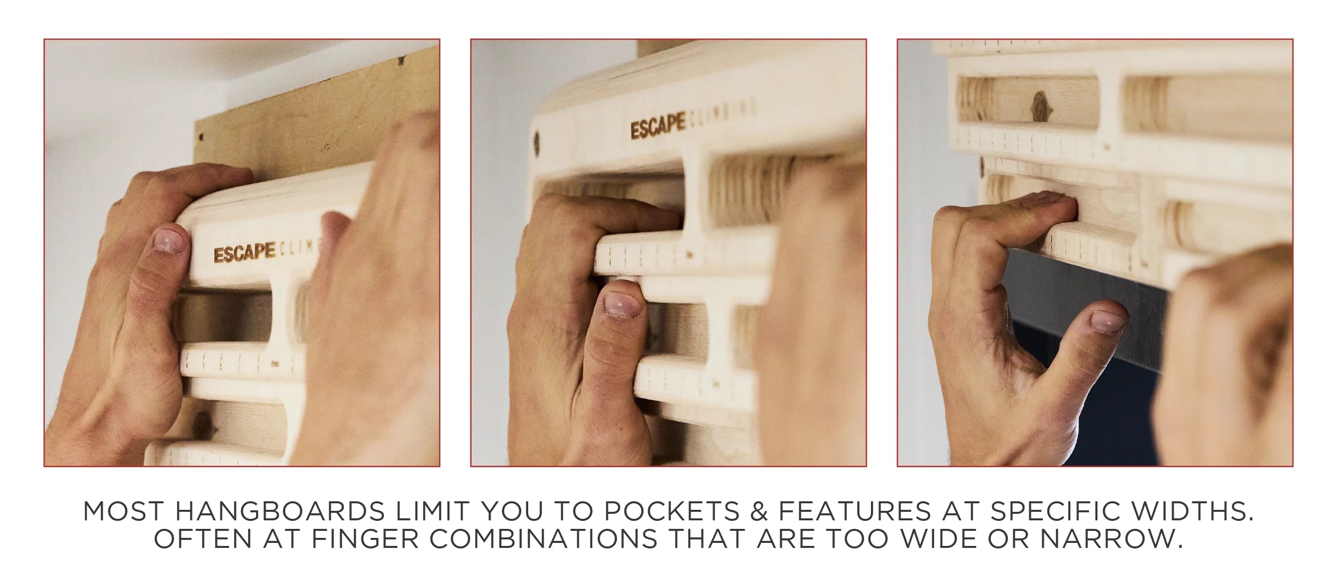 Poutre d'entrainement Unlimited Board - Escape Climbing