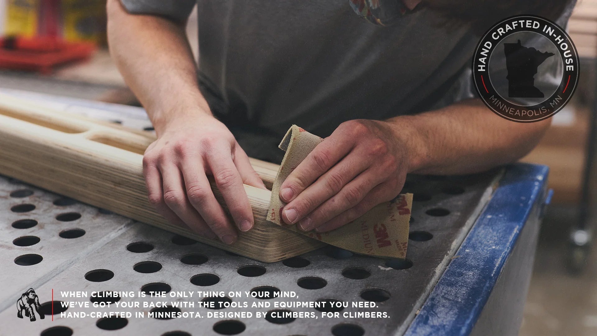 Unlimited Board Training Beam - Escape Climbing 