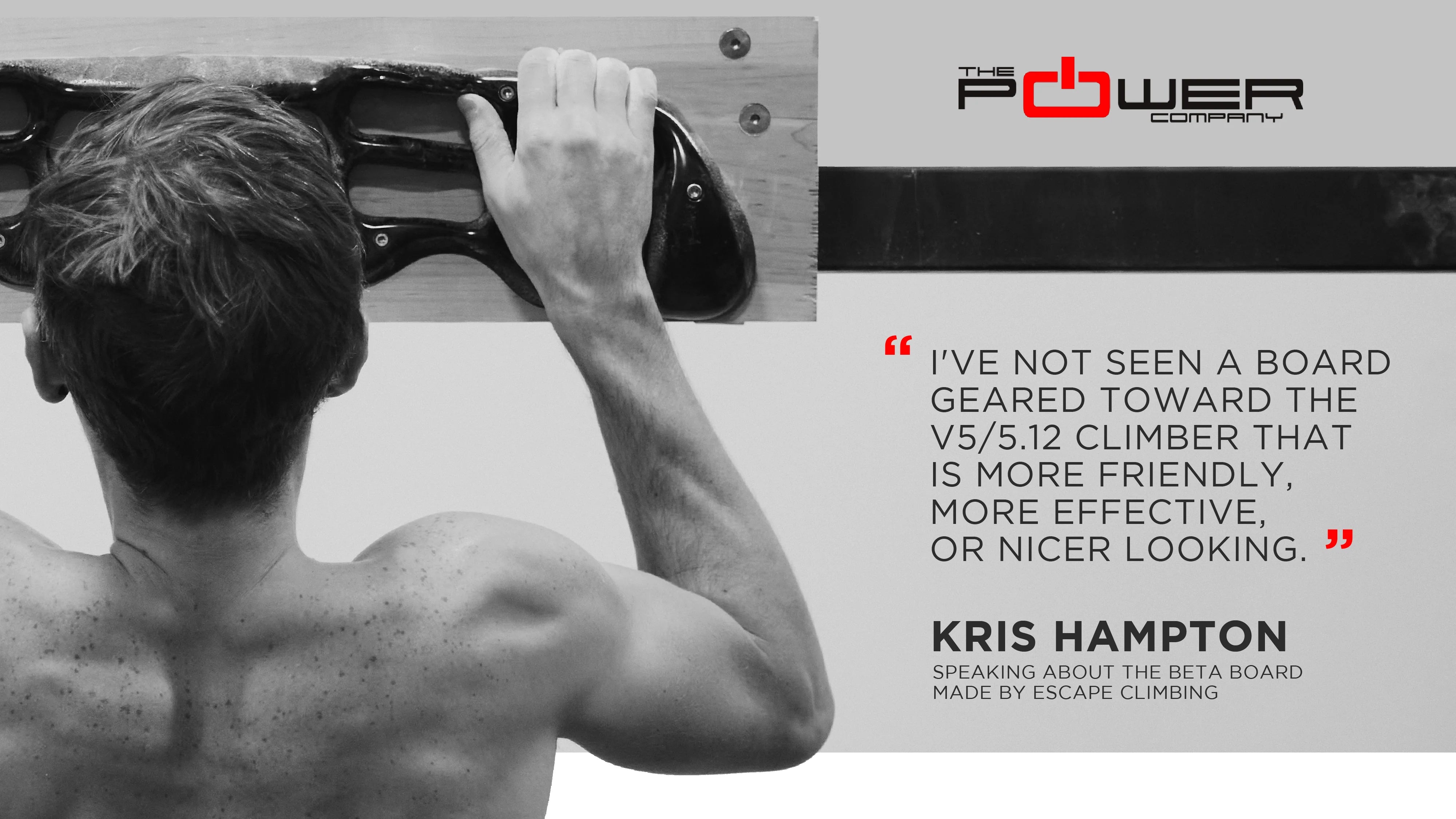 Beta Board training beam - Escape Climbing 