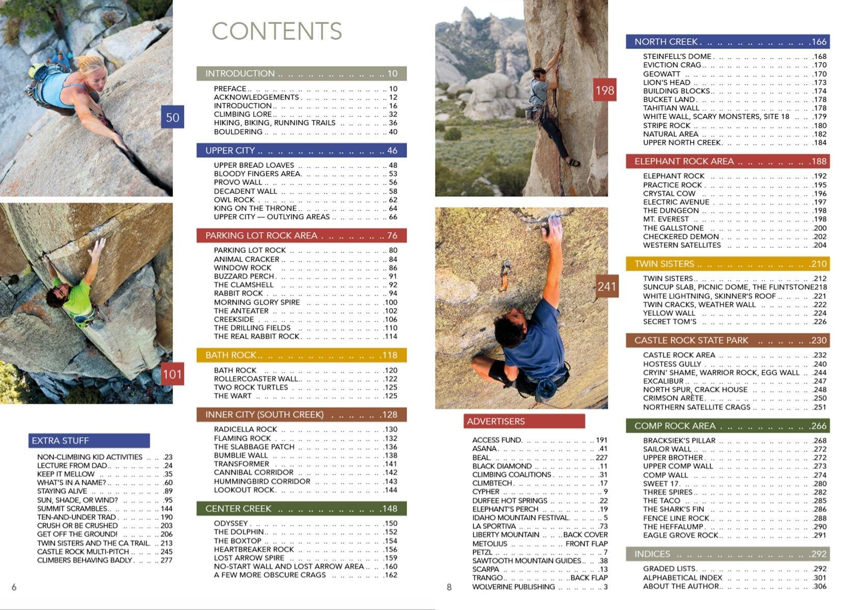 City of Rocks Climbing Guide - Wolverine Publishing 