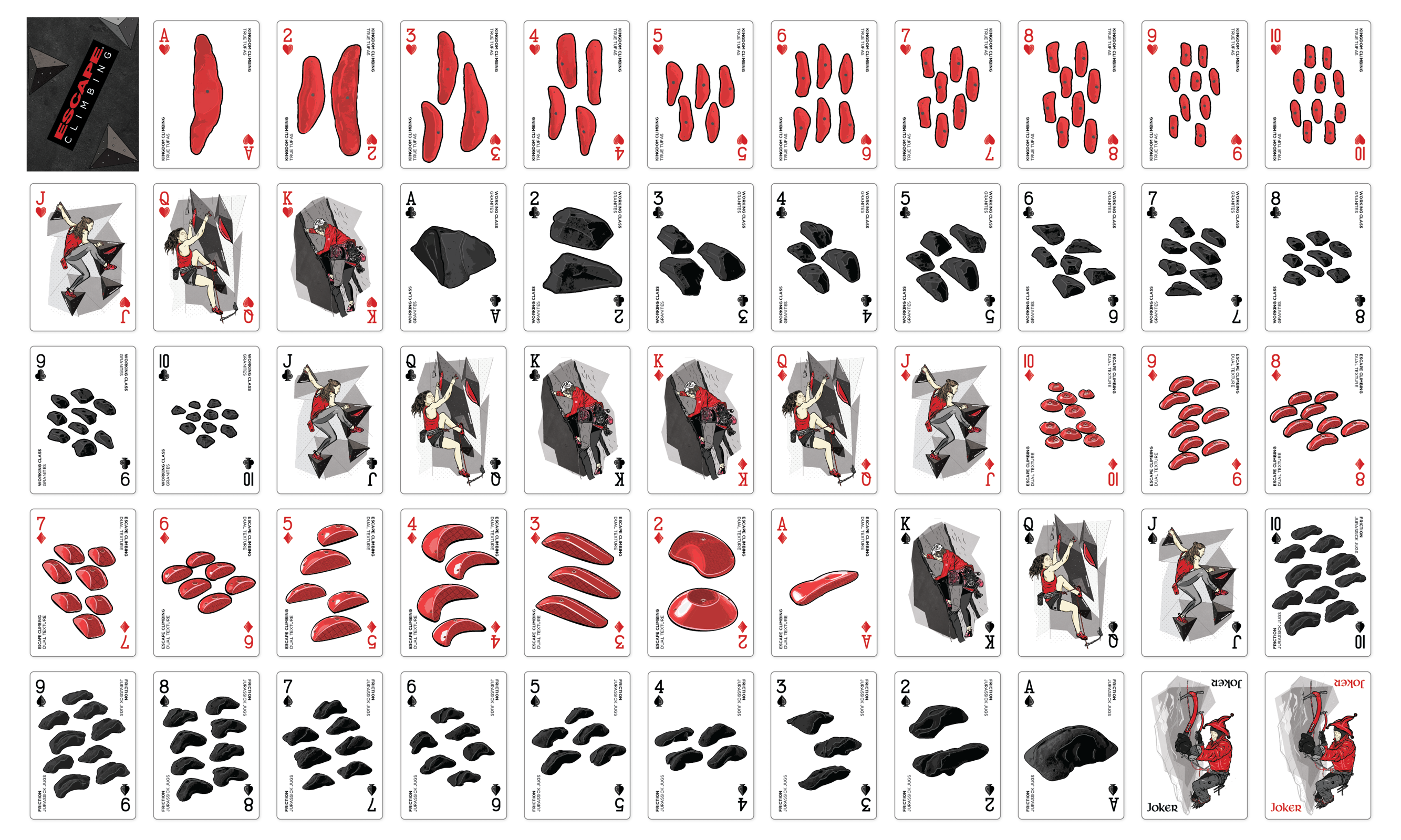 Escape card game - Escape Climbing 