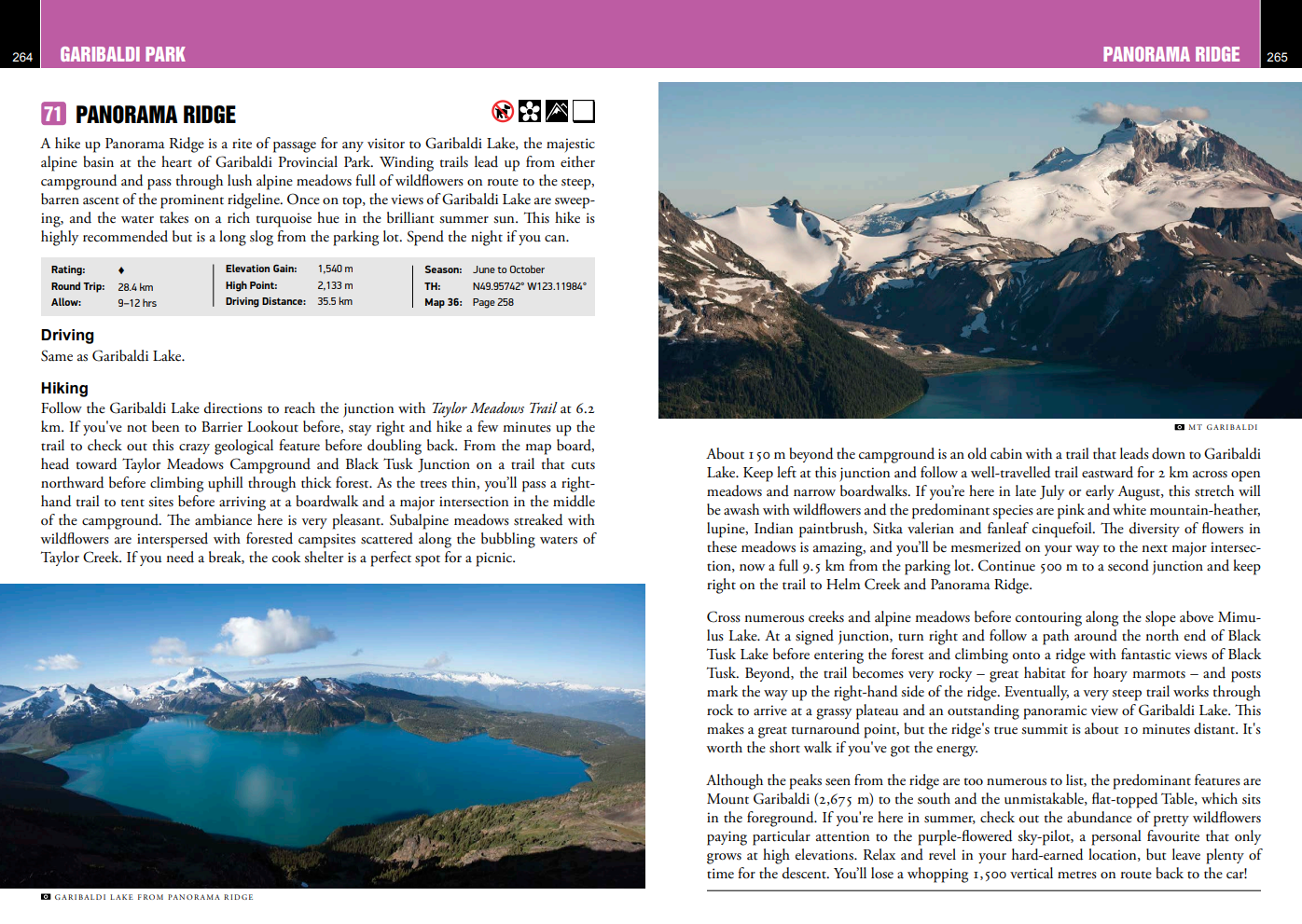 Guide d'escalade Squamish Hiking - QuickDraw Publications