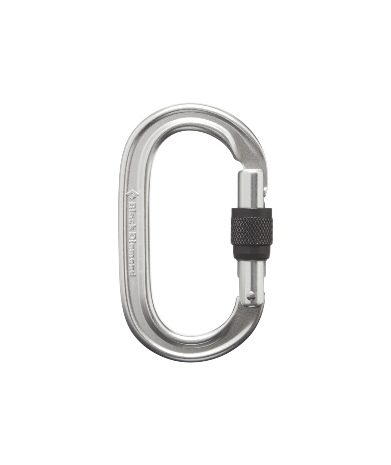 Mousqueton Oval KeyLock Screwgate - Black Diamond