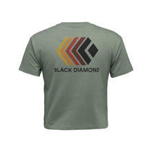 Upload image to gallery, T-Shirt Faded Crop - Black Diamond
