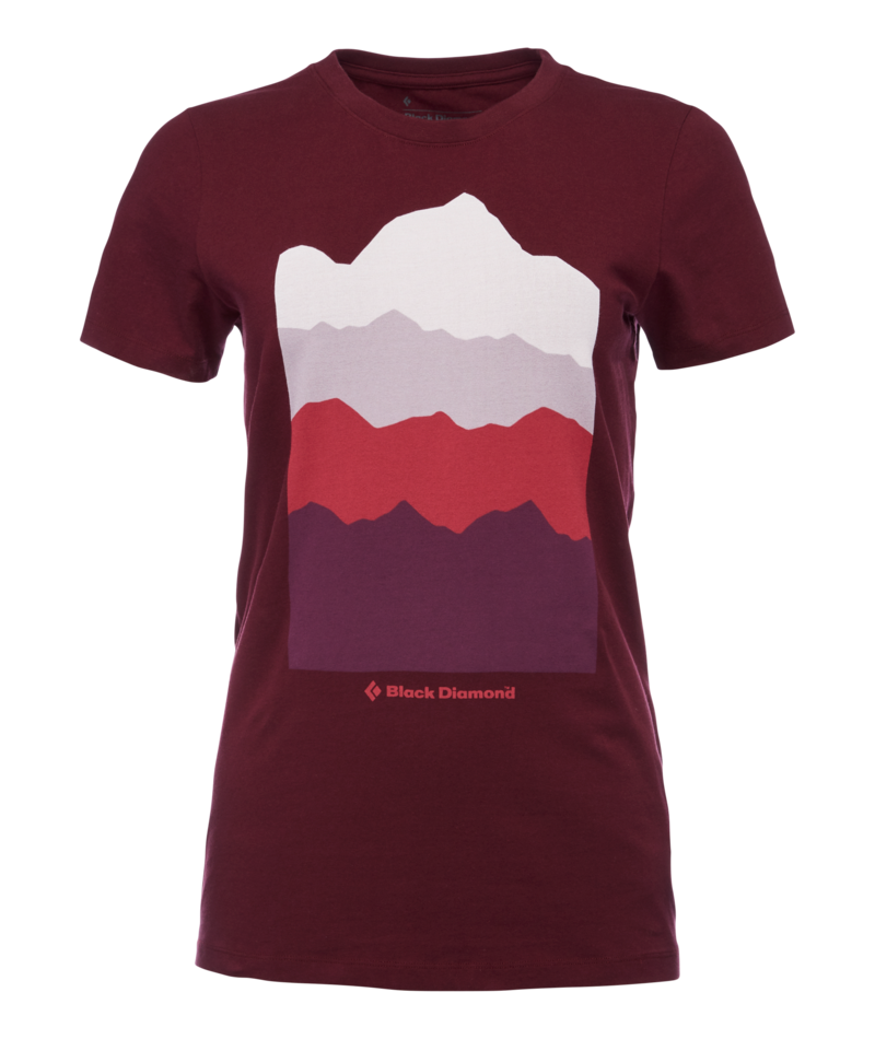 Vista F T-Shirt *CLEARANCE 40%* - Black Diamond 