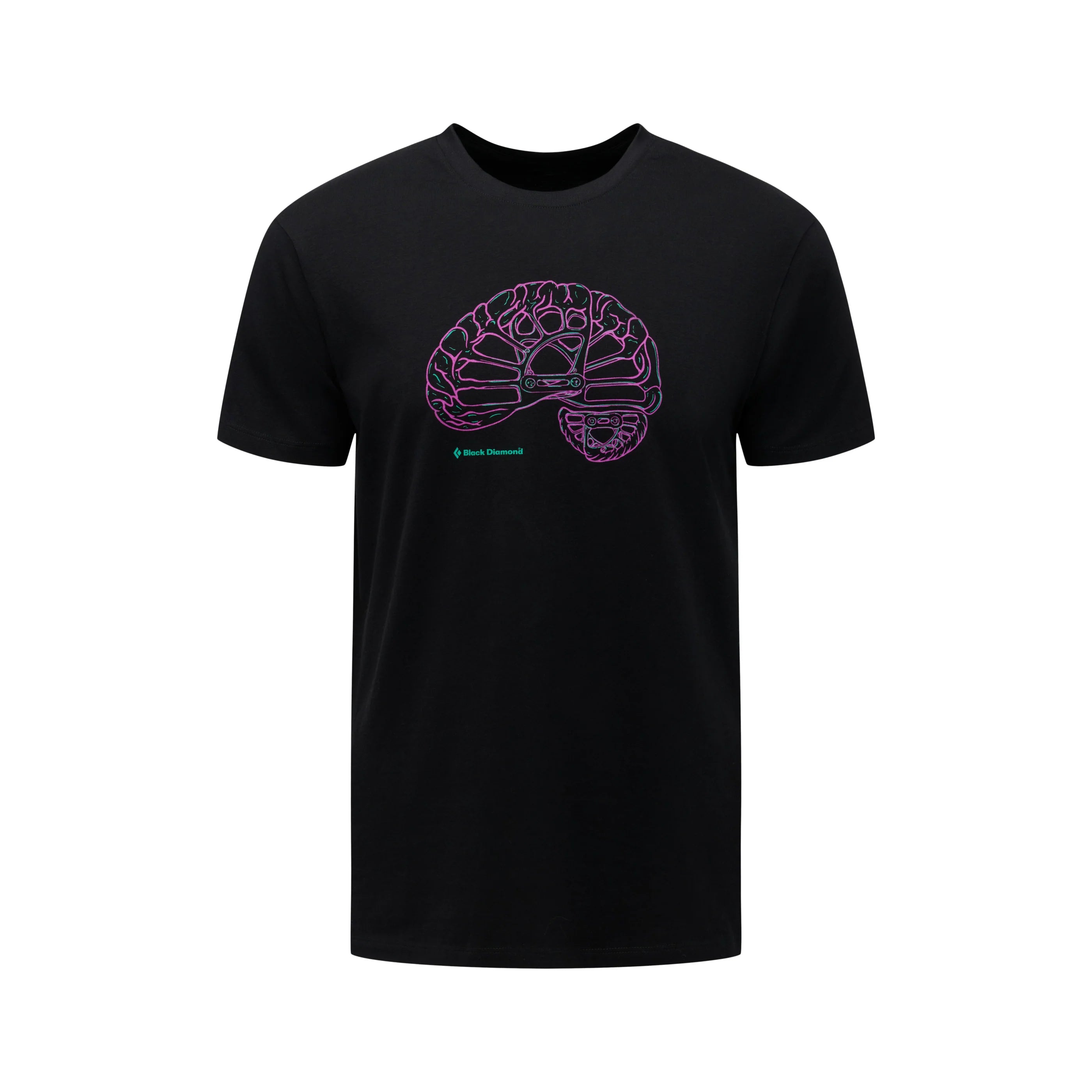 T-Shirt Brain on Camalot H - Black Diamond