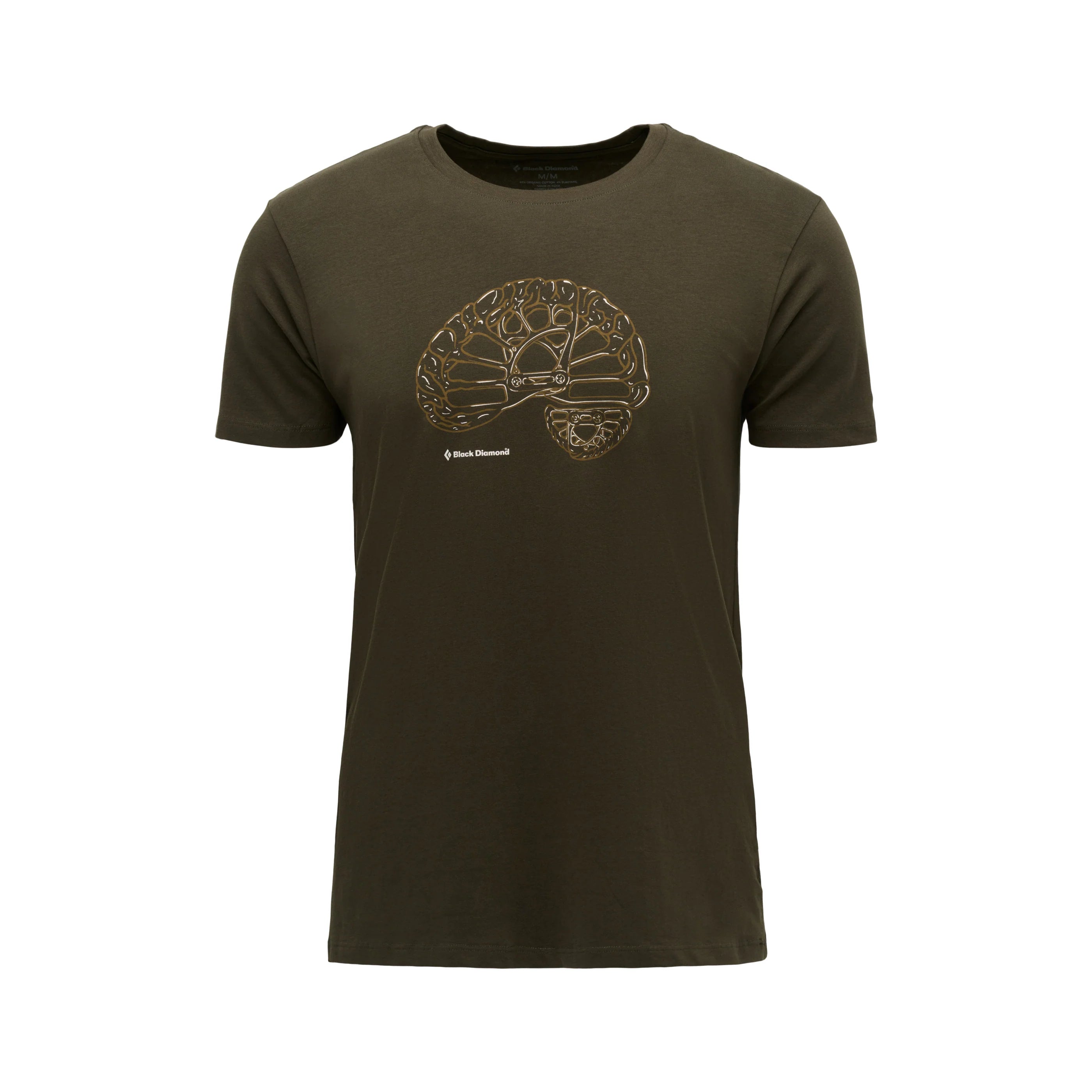 T-Shirt Brain on Camalot H - Black Diamond