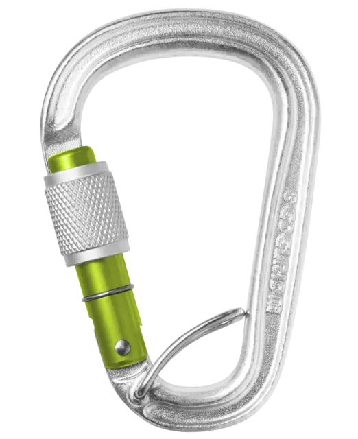 Mousqueton HMS Bruce Steel Screw FG - Edelrid