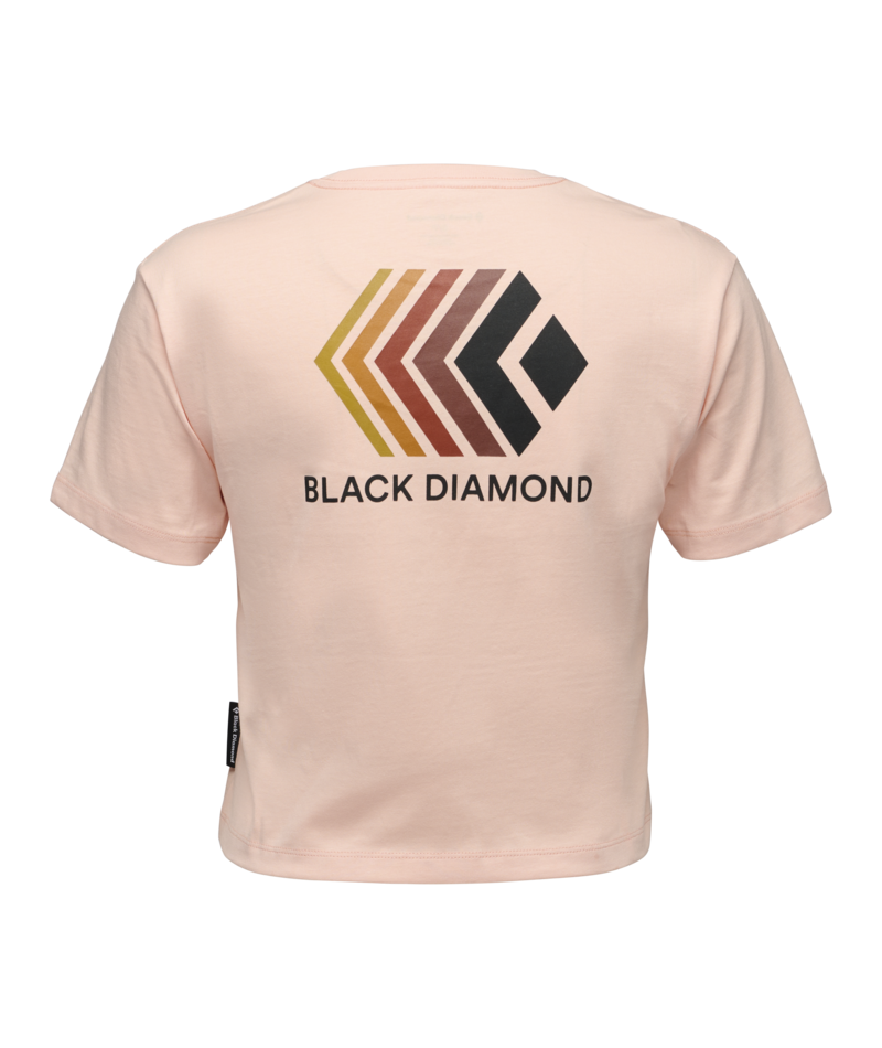 Faded Crop F T-Shirt *CLEARANCE 40%* - Black Diamond 