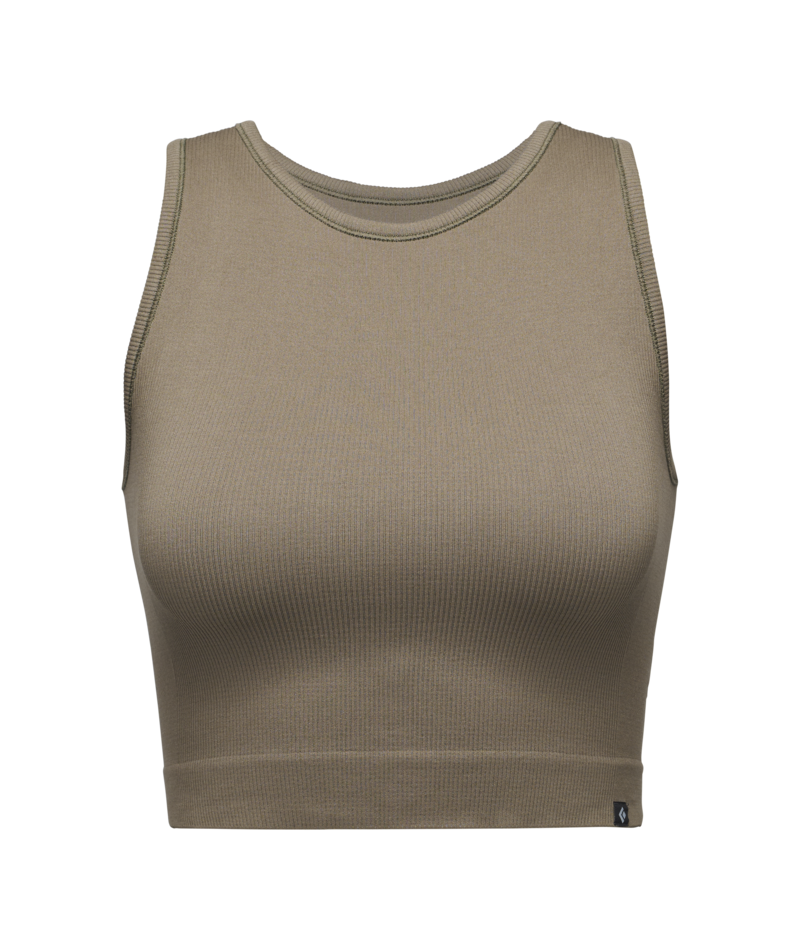 Seamless Rib Camisole F *CLEARANCE 40%* - Black Diamond 
