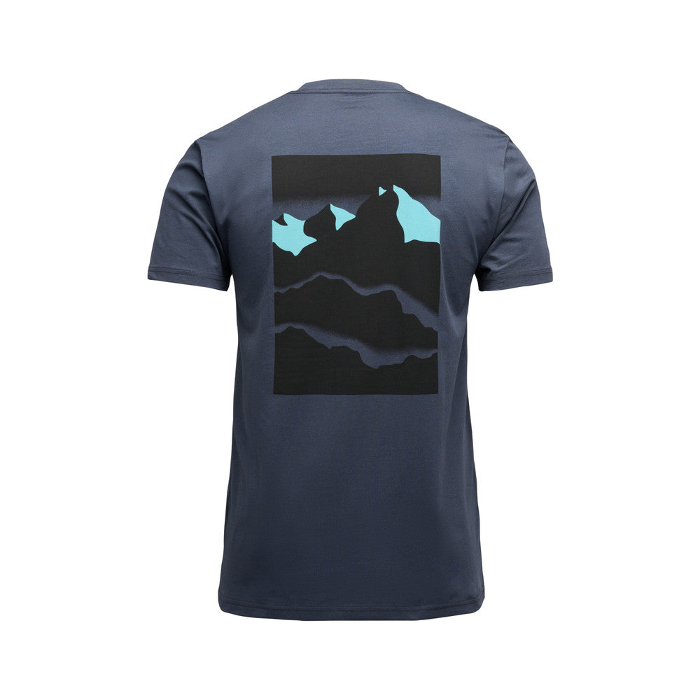 T-Shirt Mountainscape H - Black Diamond