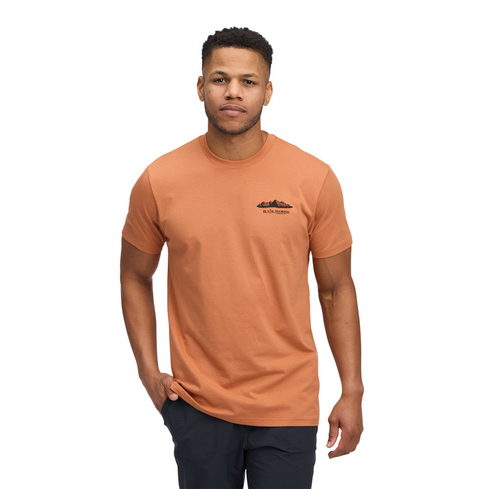 T-Shirt Mountainscape H - Black Diamond 