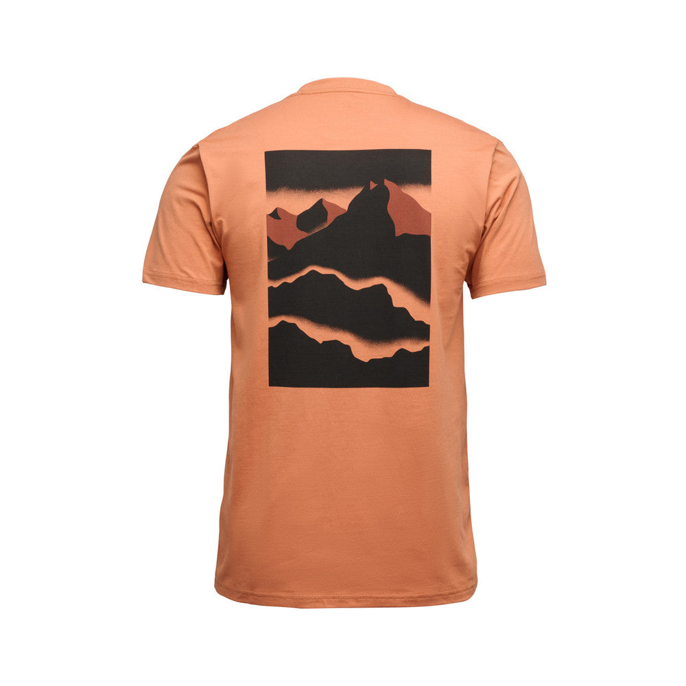 T-Shirt Mountainscape H - Black Diamond 