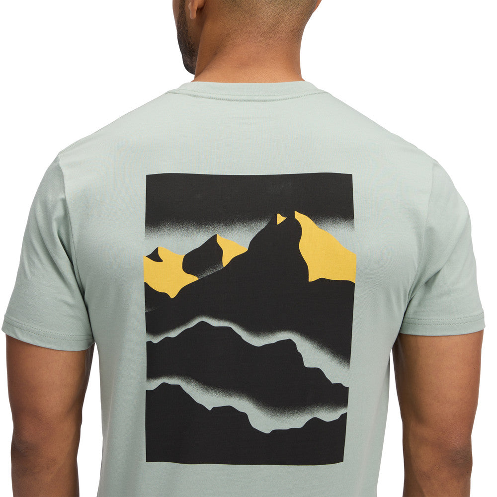 T-Shirt Mountainscape H - Black Diamond 