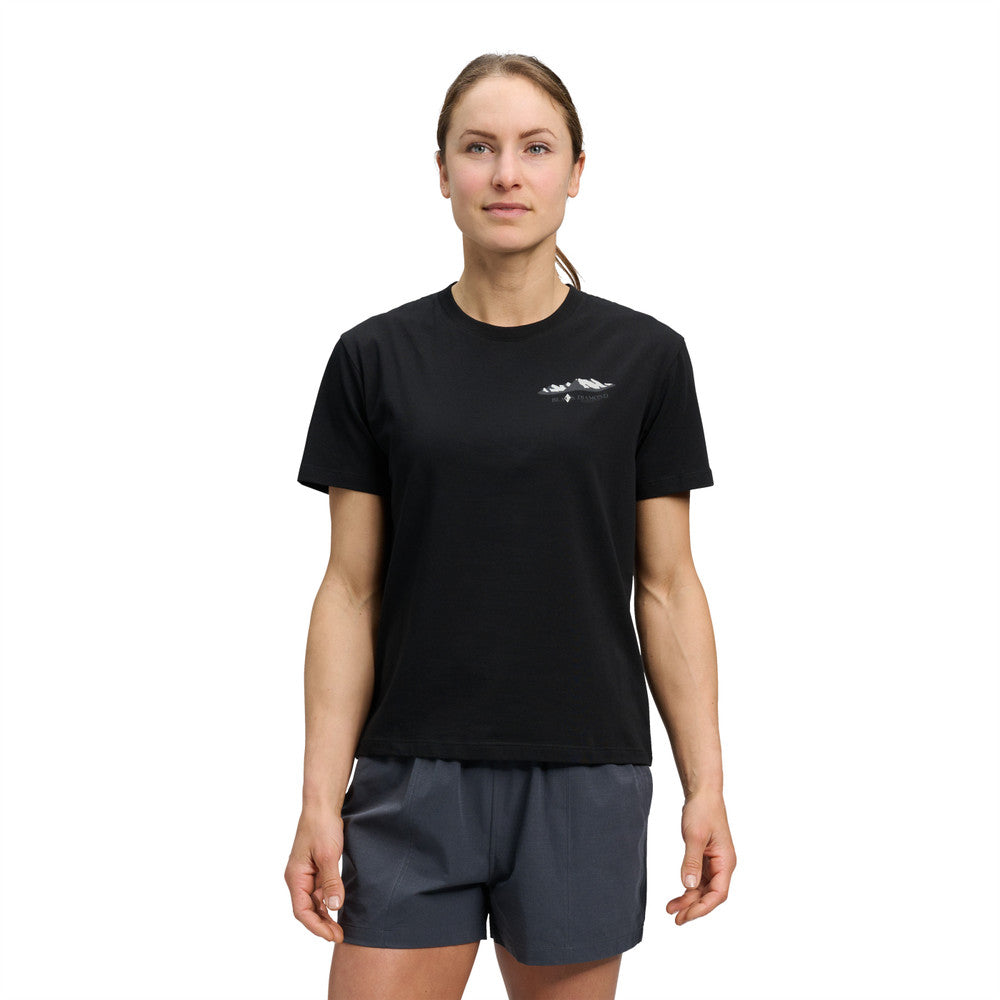 T-Shirt Mountainscape F - Black Diamond