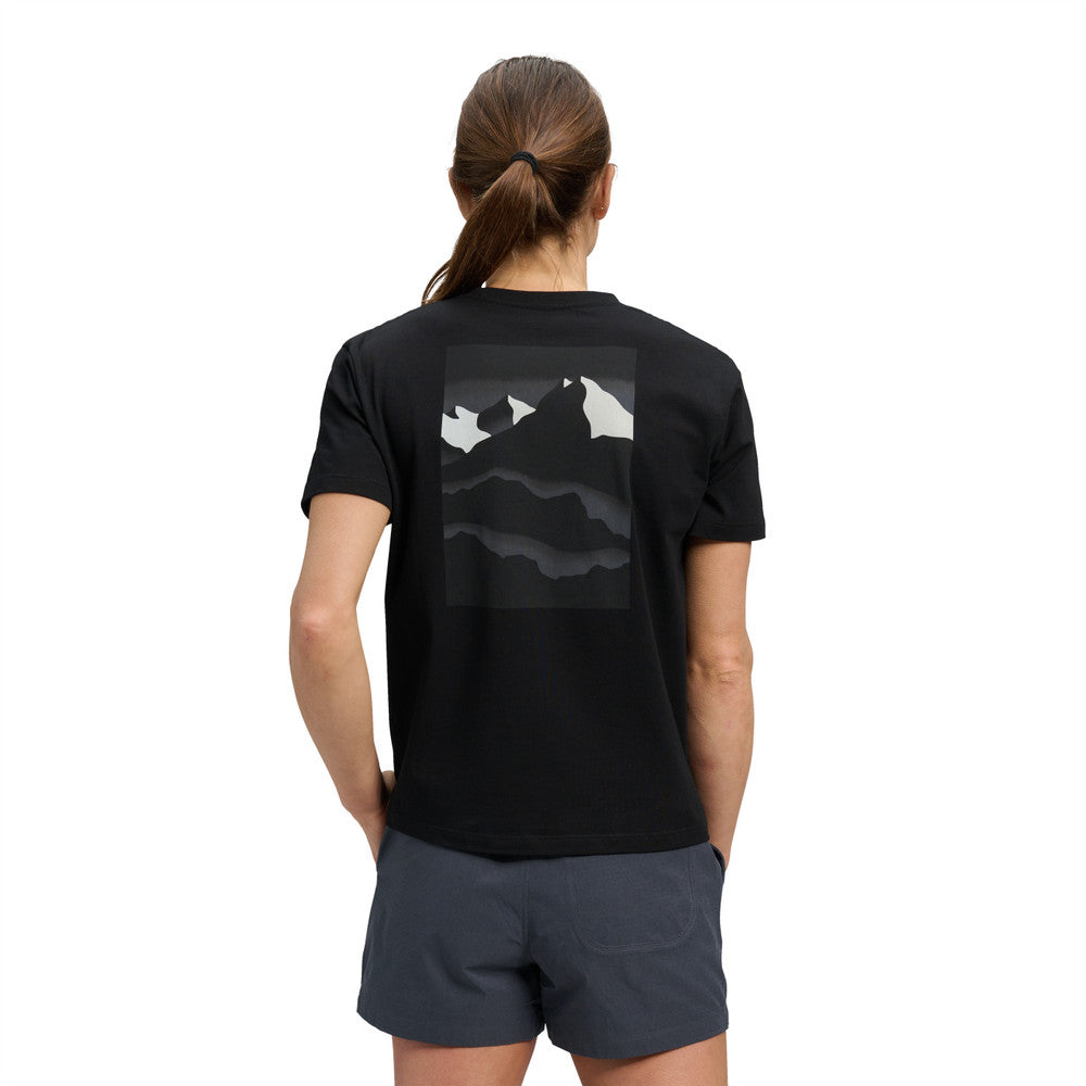 T-Shirt Mountainscape F - Black Diamond 