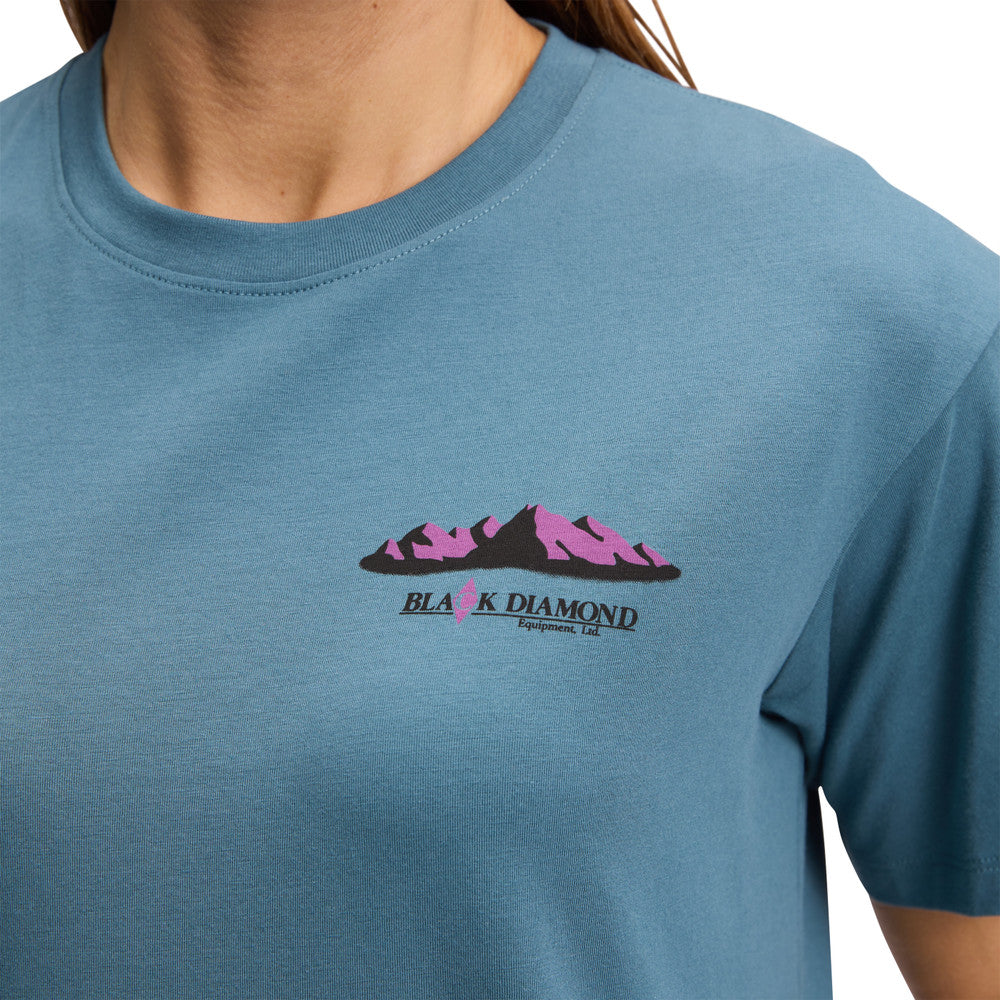 T-Shirt Mountainscape F - Black Diamond 
