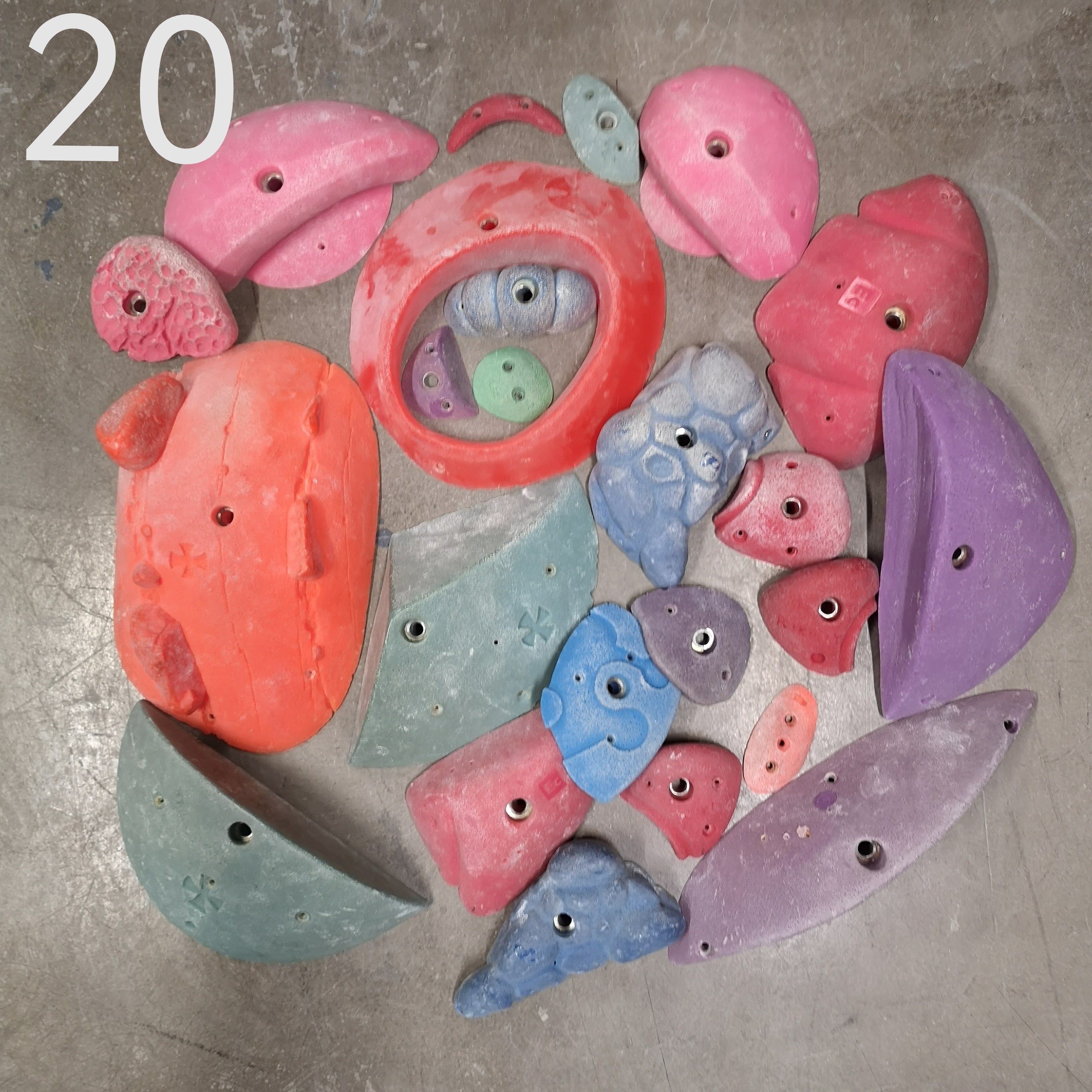 Used climbing holds - DELIRE.BOUTIQUE 