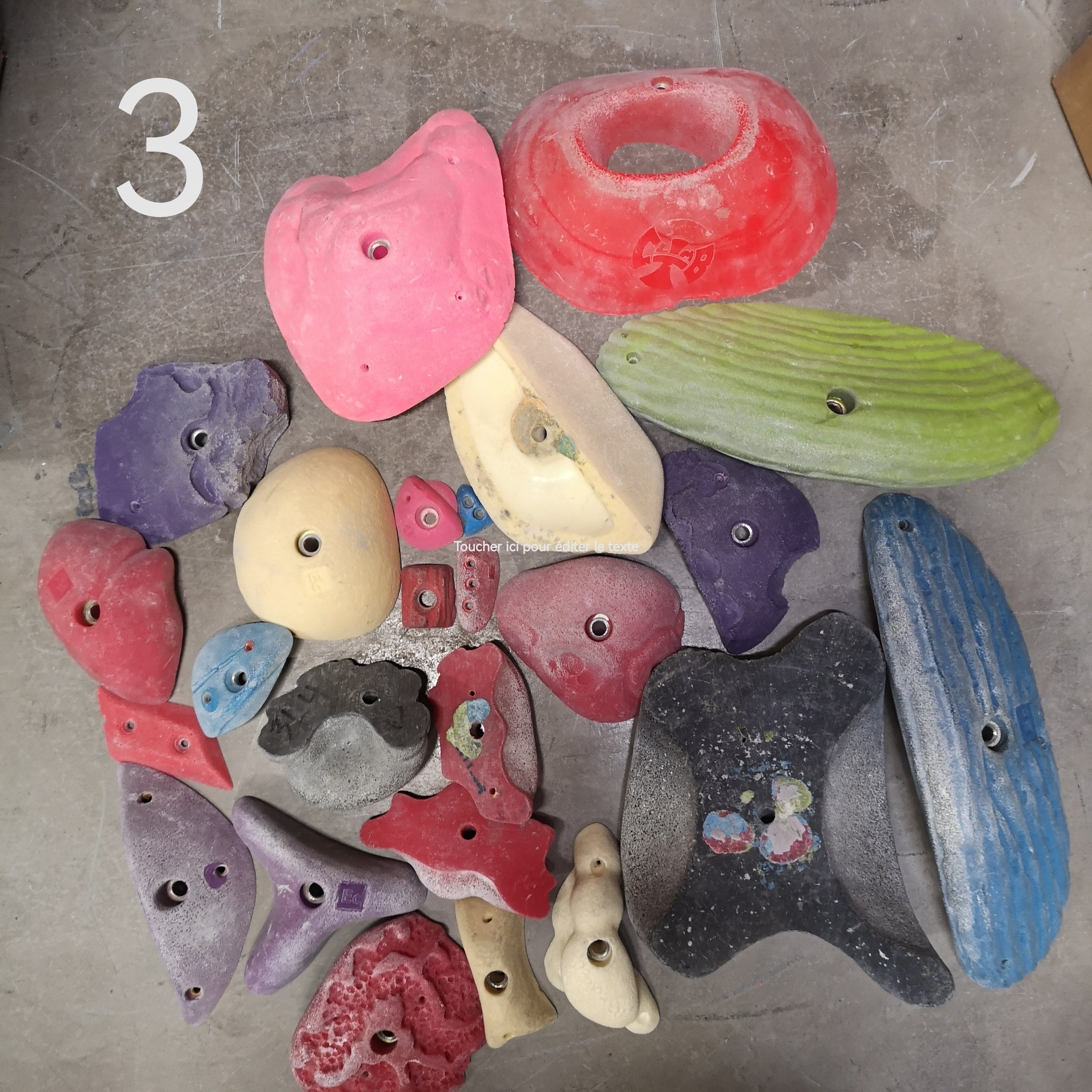 Used climbing holds - DELIRE.BOUTIQUE 
