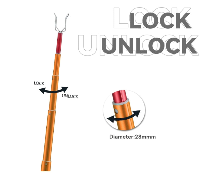 Pose-mousqueton Clip-Up IV - Kailas