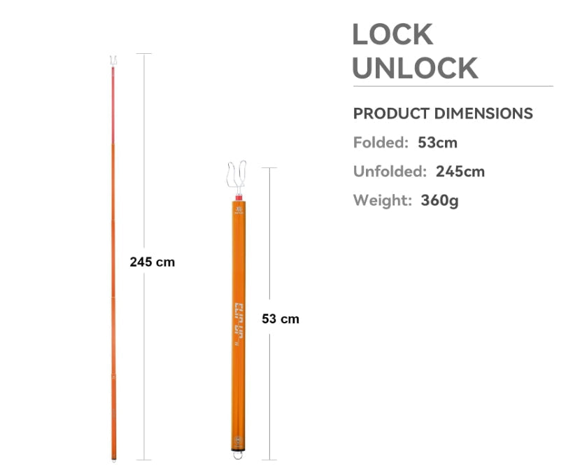 Pose-mousqueton Clip-Up IV - Kailas