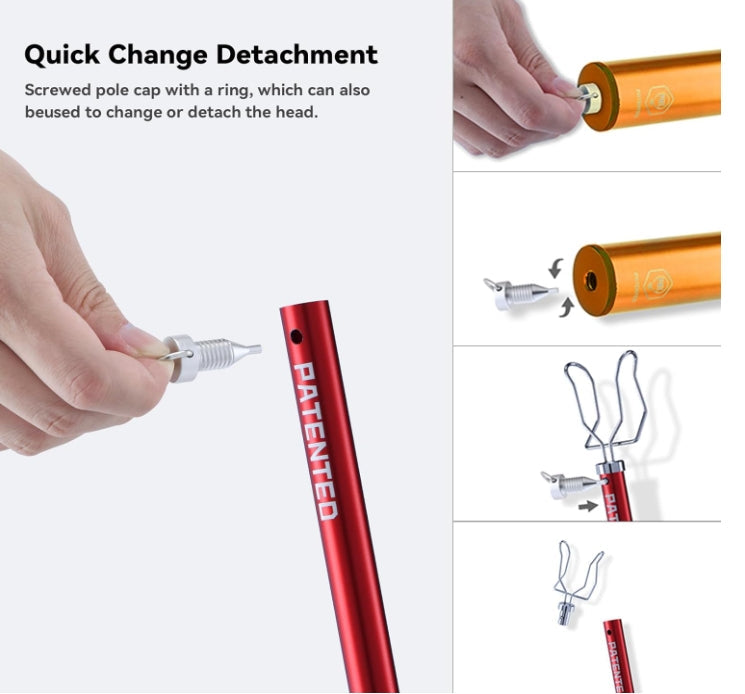 Pose-mousqueton Clip-Up IV - Kailas