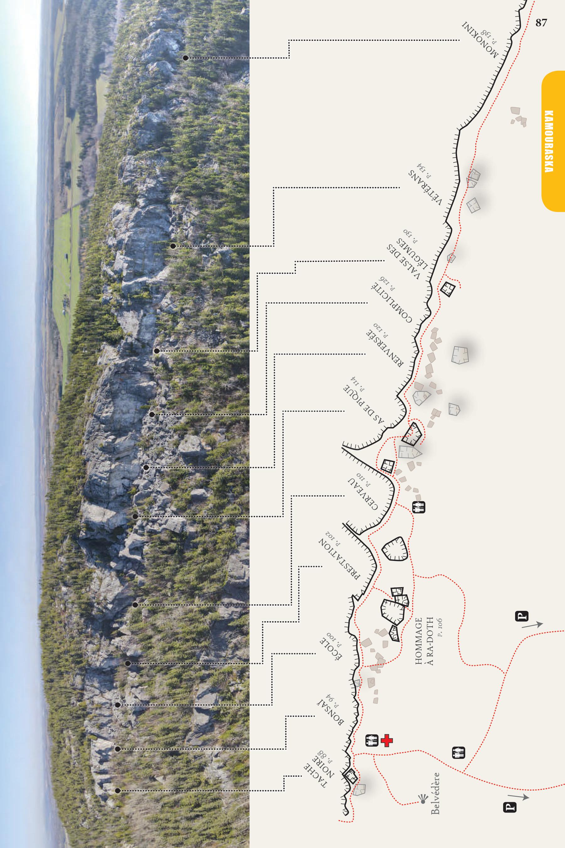 Guide d'escalade Parois du Québec - Bas-Saint-Laurent et Gaspésie