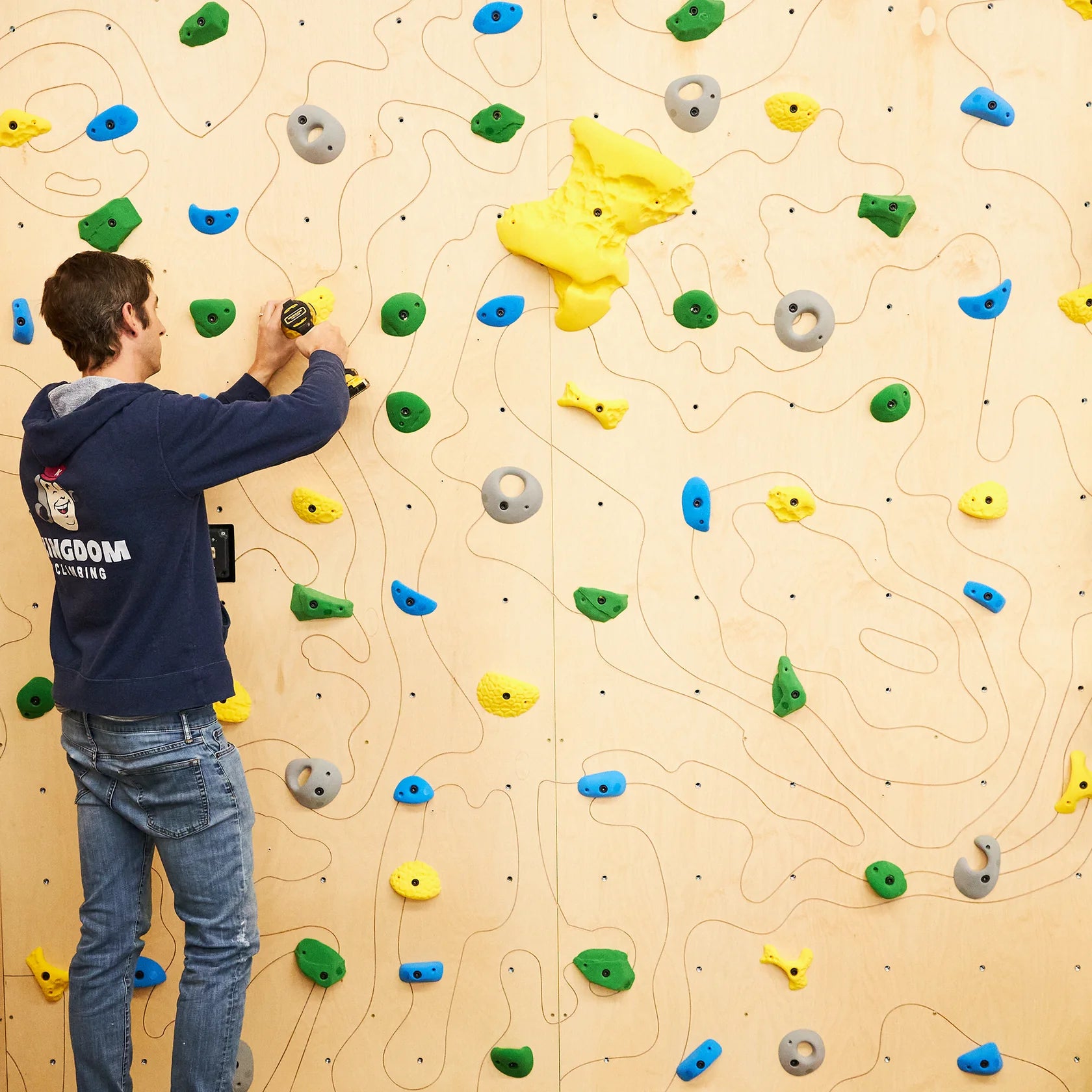 Prise d'escalade 8 x 8 Home Wall Starter Pack - Escape