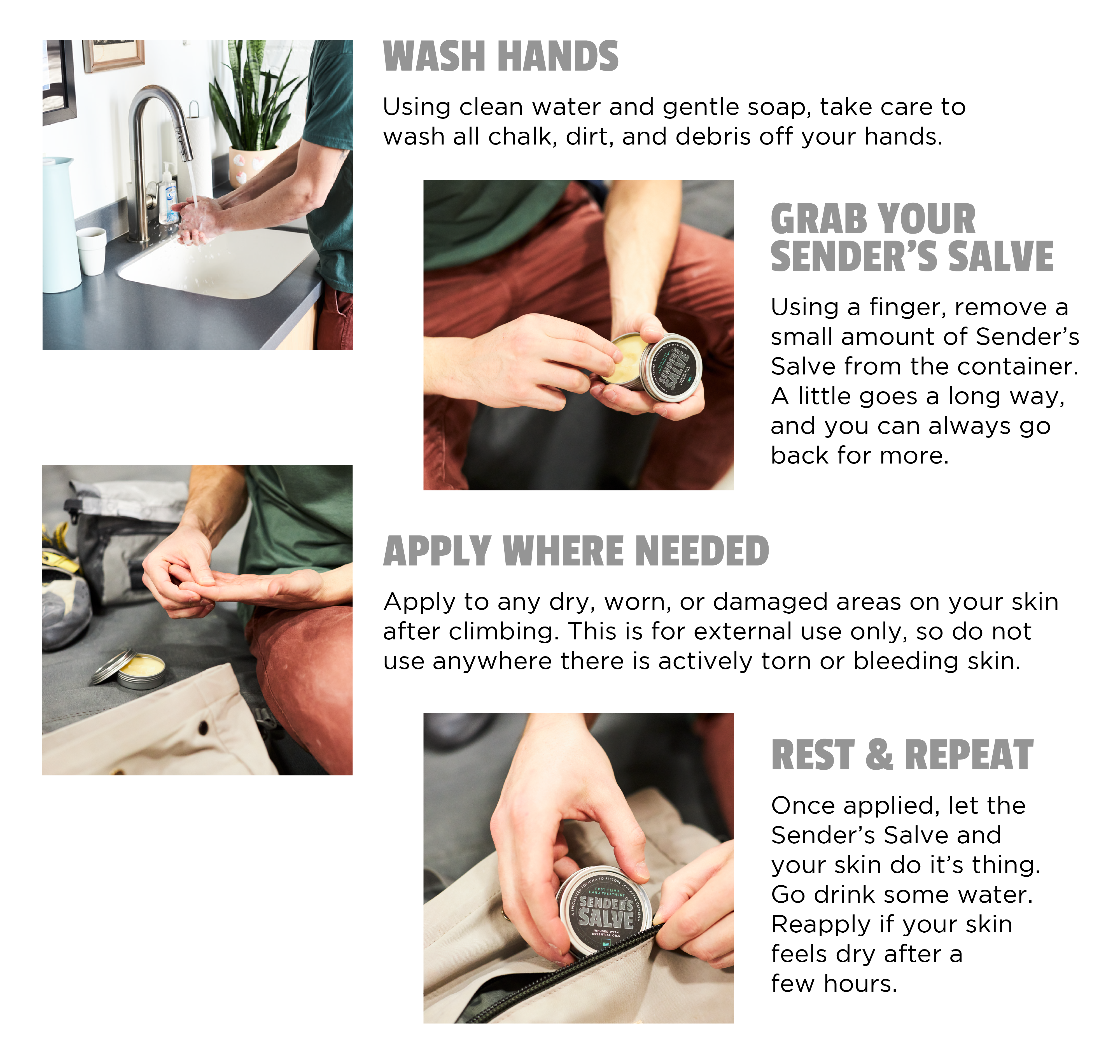 Crème Sender's Salve - Escape Climbing 