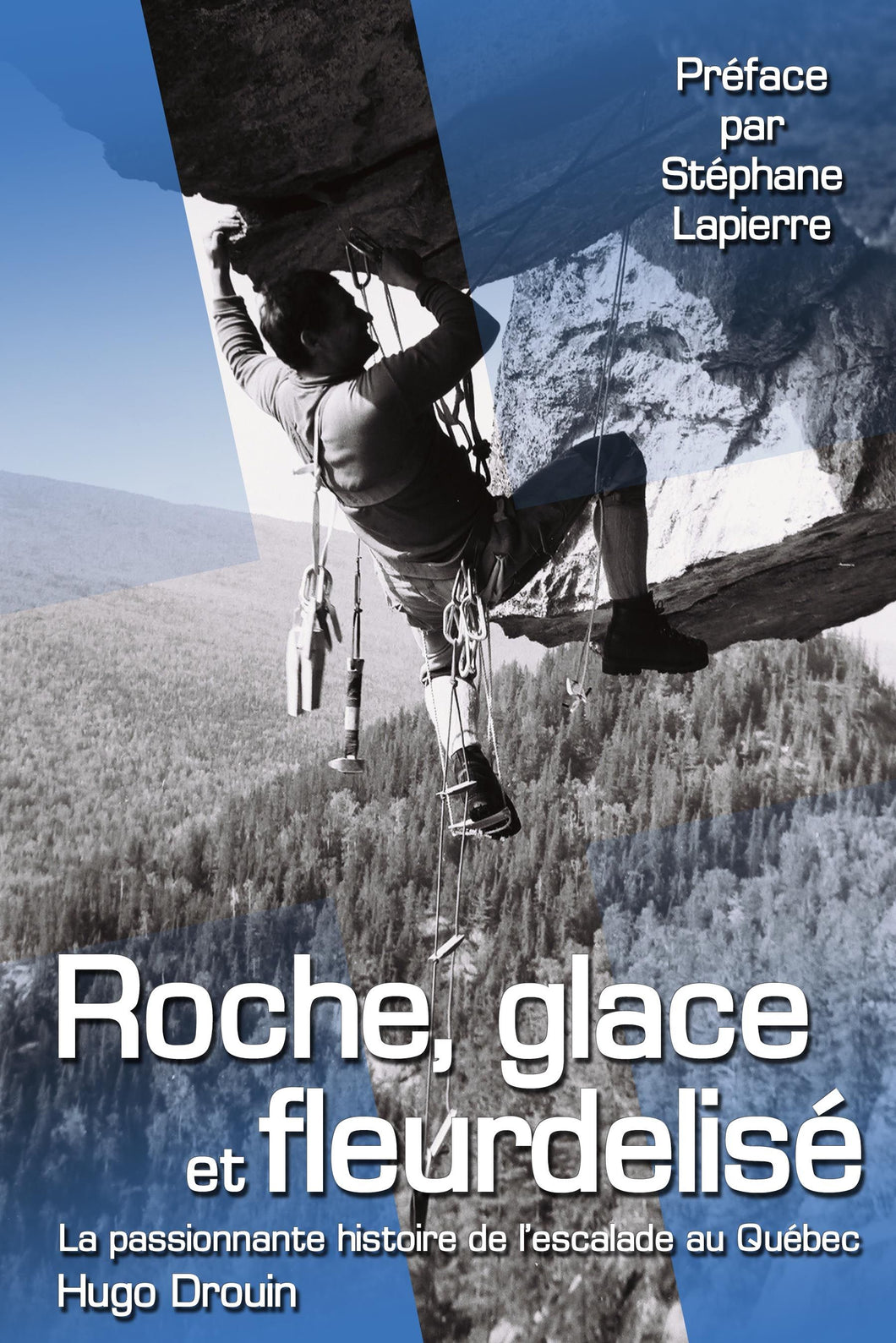 Livre Roche, glace et fleurdelisé - Hugo Drouin – Boutique Délire Escalade