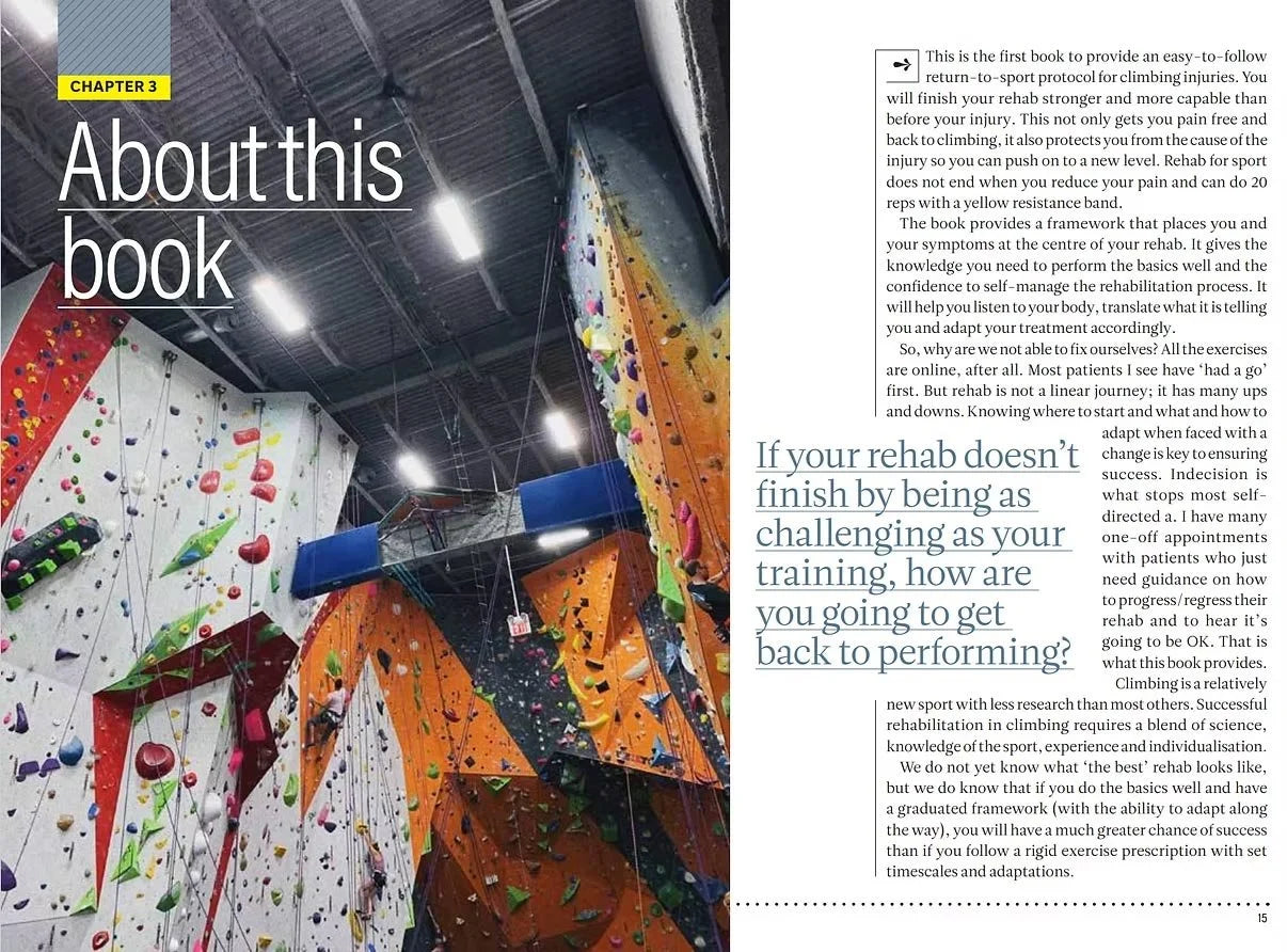 Livre The Self-Rehabbed Climber - Wolverine Publishing