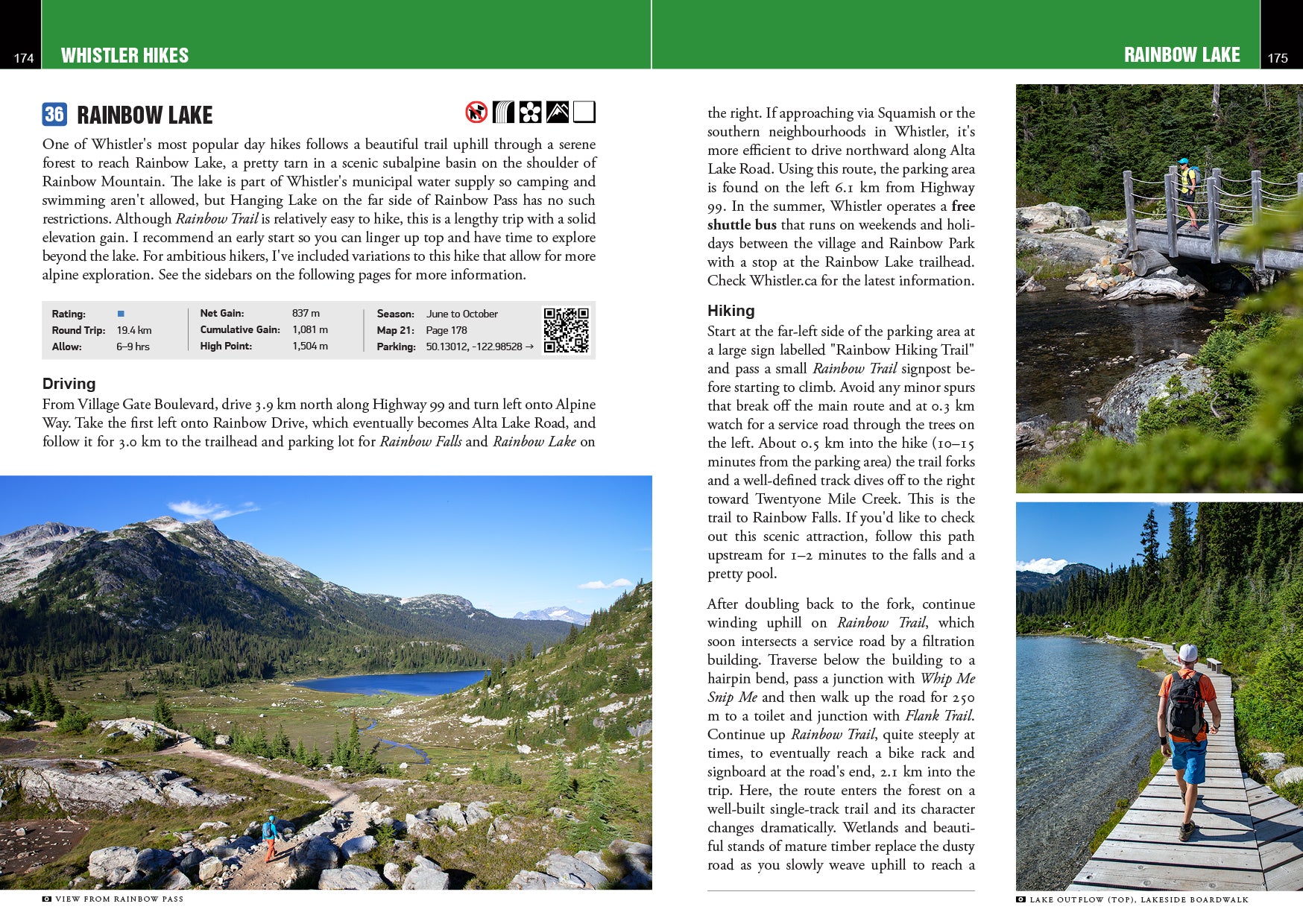 Vancouver Trail Running Book - QuickDraw Publications 