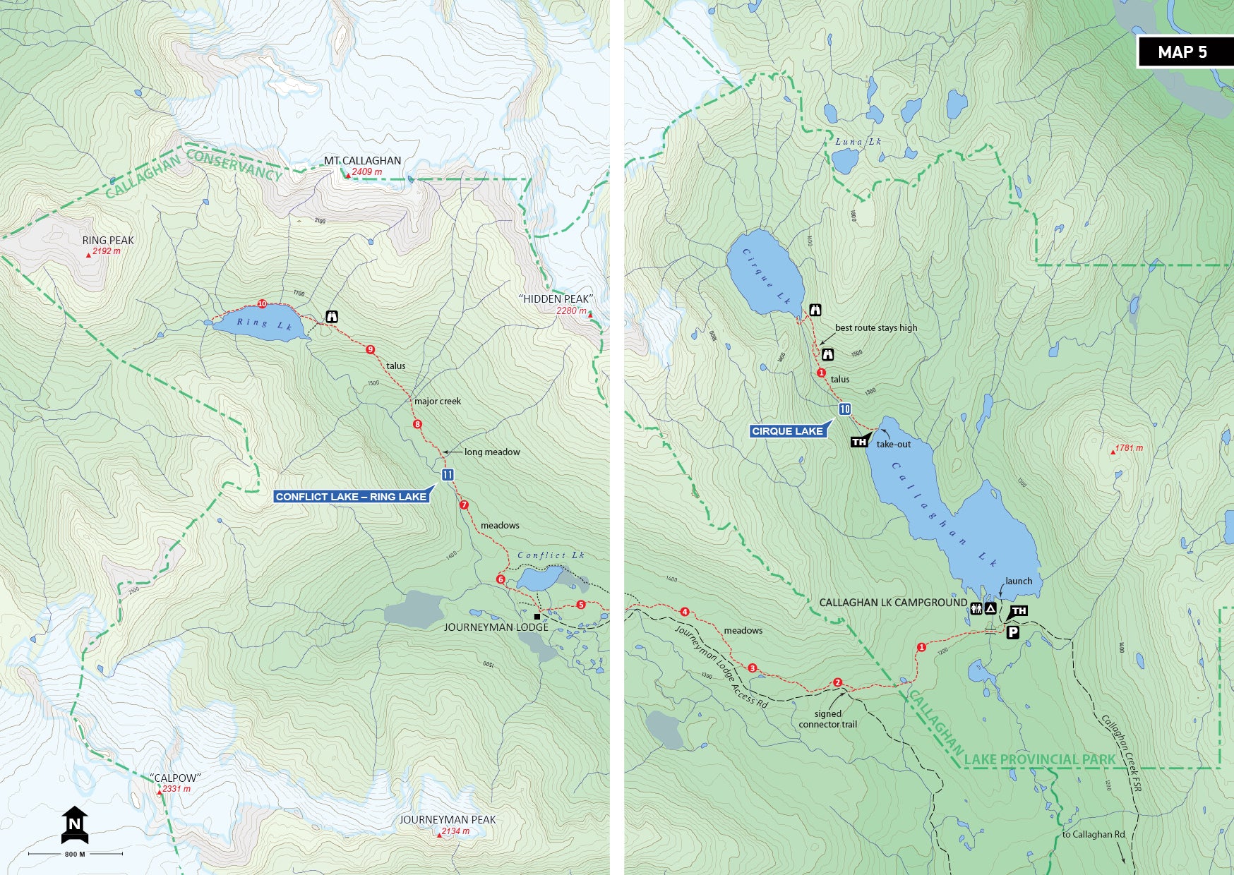 Vancouver Trail Running Book - QuickDraw Publications 