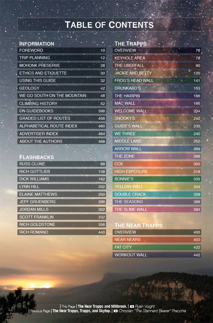 Gunks Climbing Guide - Wolverine Publishing 