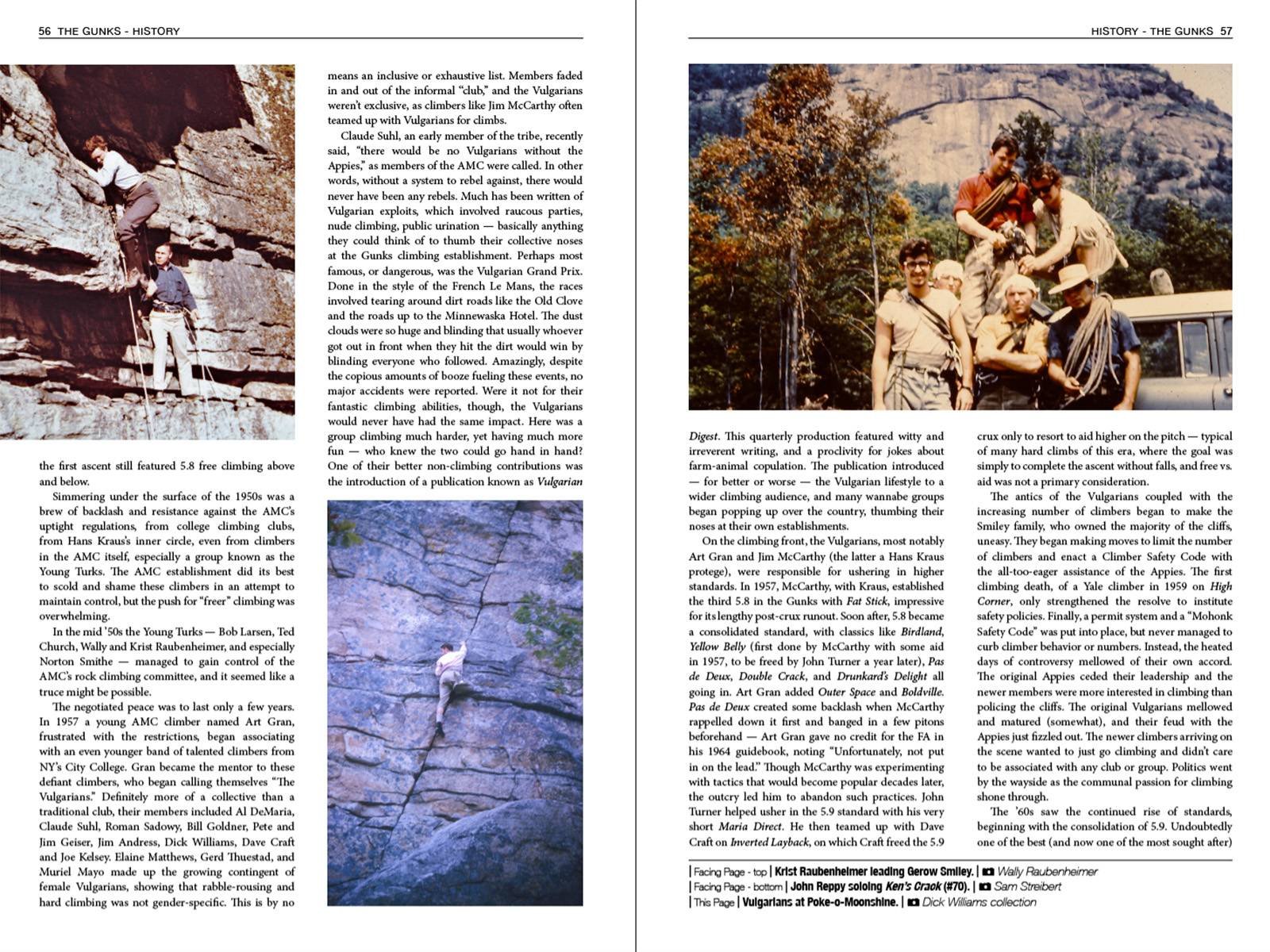 Gunks Climbing Guide - Wolverine Publishing 