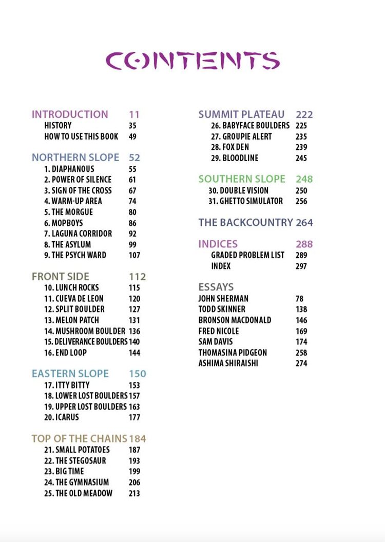 Hueco Tanks North Mountain Bouldering Climbing Guide 