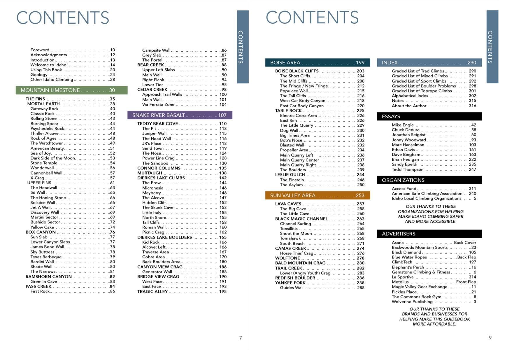 Idaho Underground Climbing Guide - Wolverine Publishing 