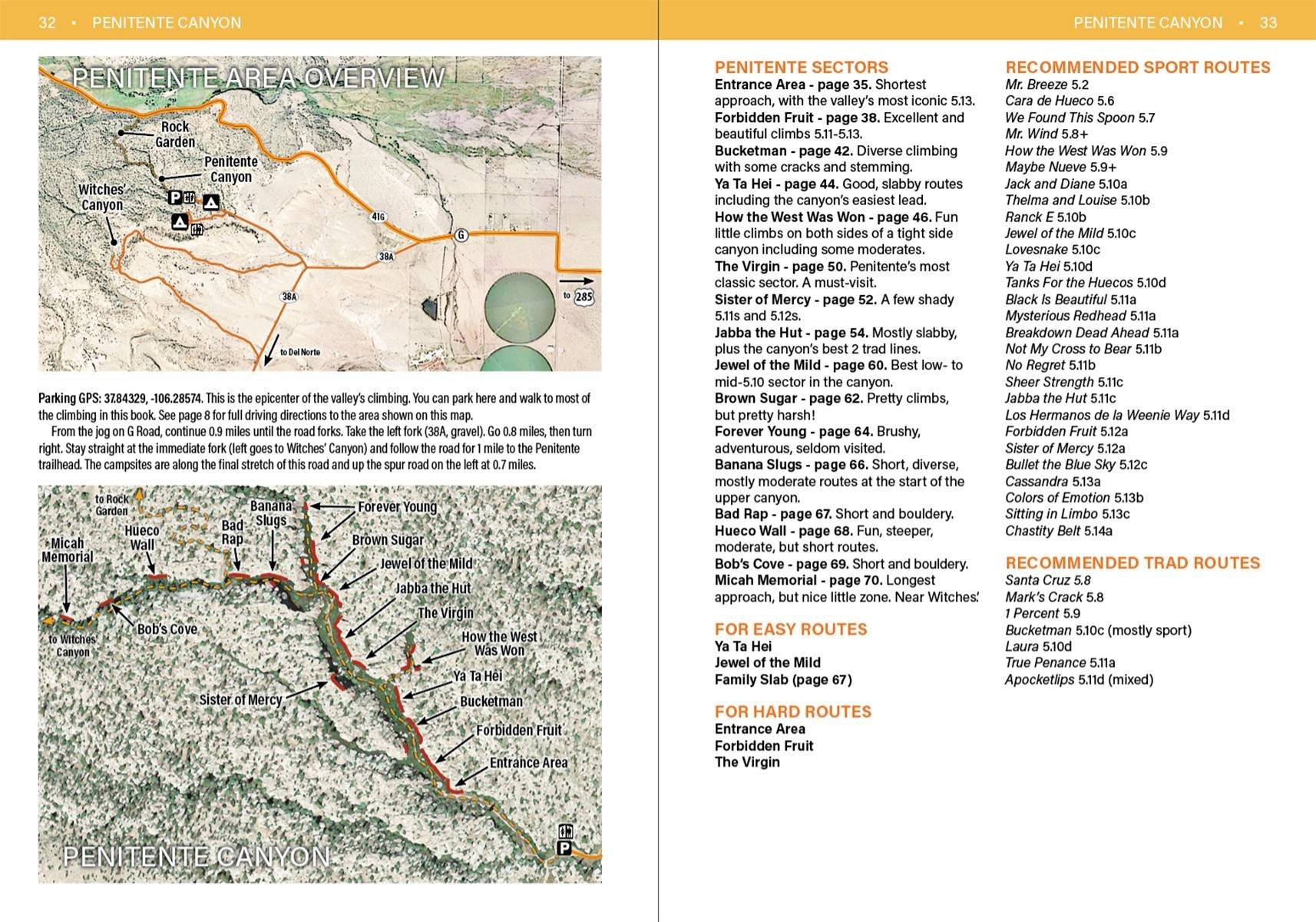 Penitente Climbing Guide: Rock Climbing in the San Luis Valley - Wolverine Publishing 