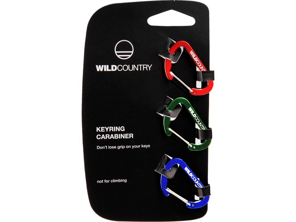 Mousqueton Keyring 3-Pack - Wild Country