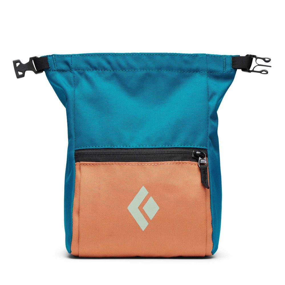Sac à Magnésie Black Diamond Mojo Zip - Doublure Polaire - Poche Zippée - Escalade Et Bouldering