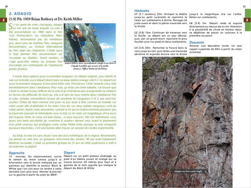 Guide d'escalade 50 Classiques - Jacques Lamontagne