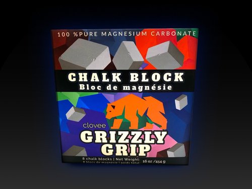 Magnésie Chalk Block - Grizzly Grip