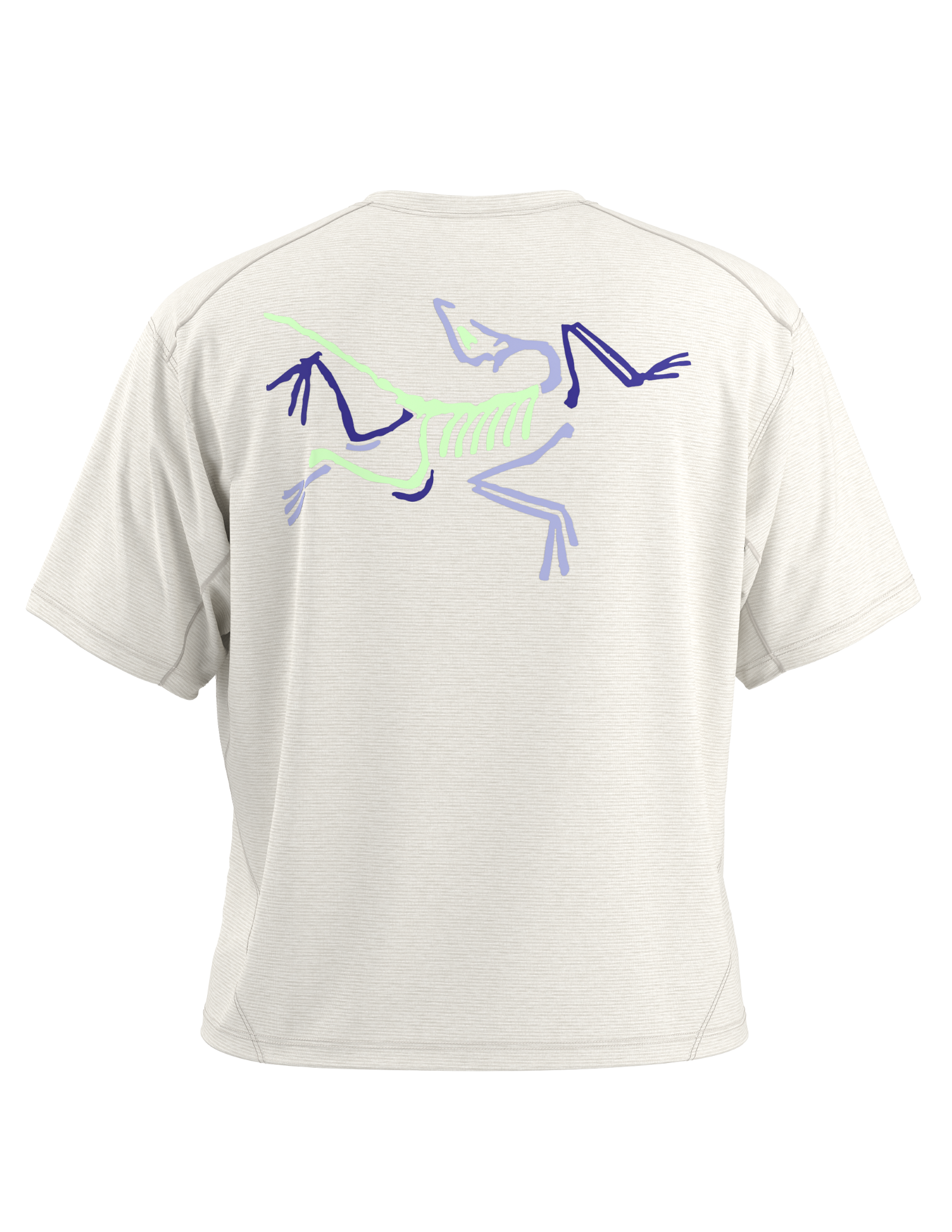 T-Shirt Taema Crop Logo F - Arc'teryx