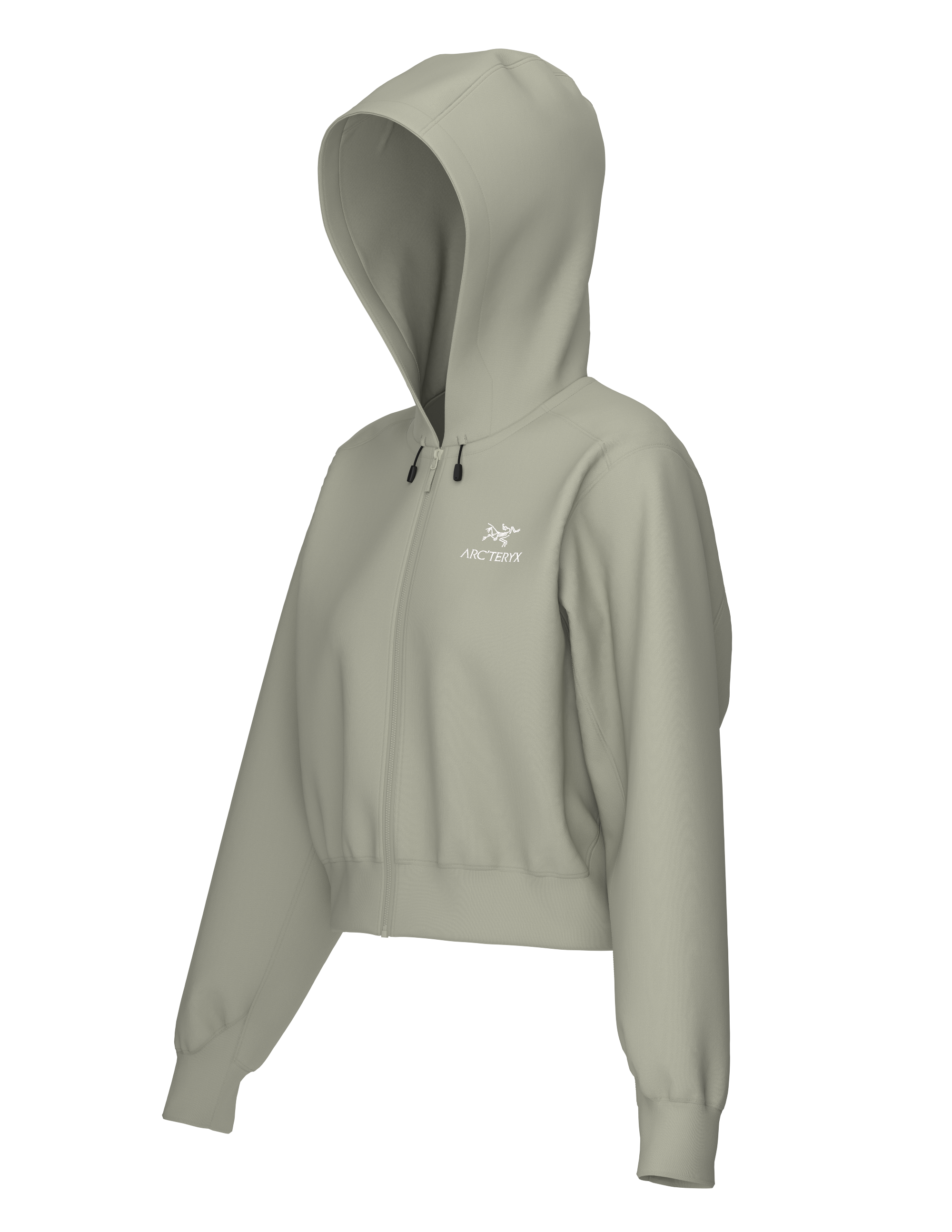 Chandail Emblem Fleece Zip Crop Hoody W - Arc'teryx