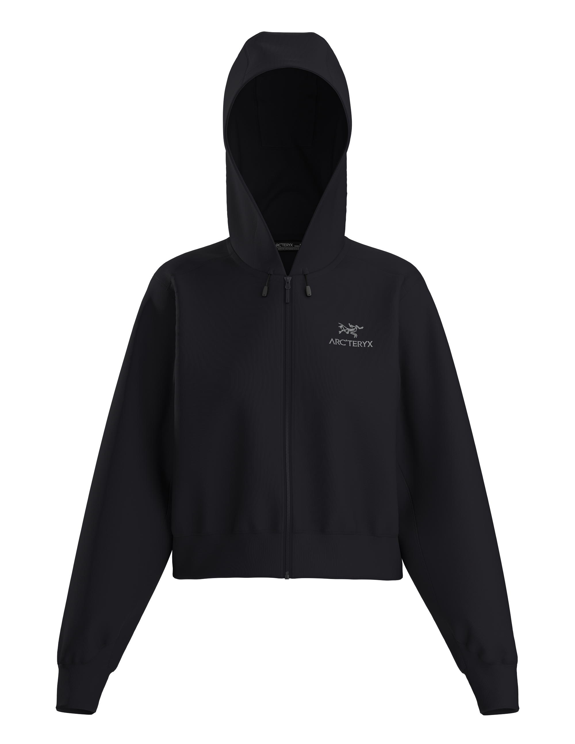 Chandail Emblem Fleece Zip Crop Hoody W - Arc'teryx