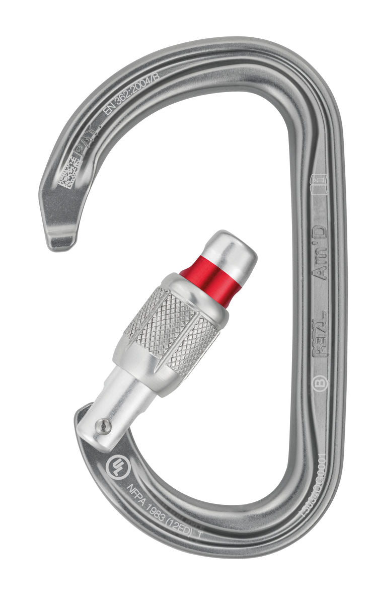 Screw-lock carabiner AM'D - Petzl 