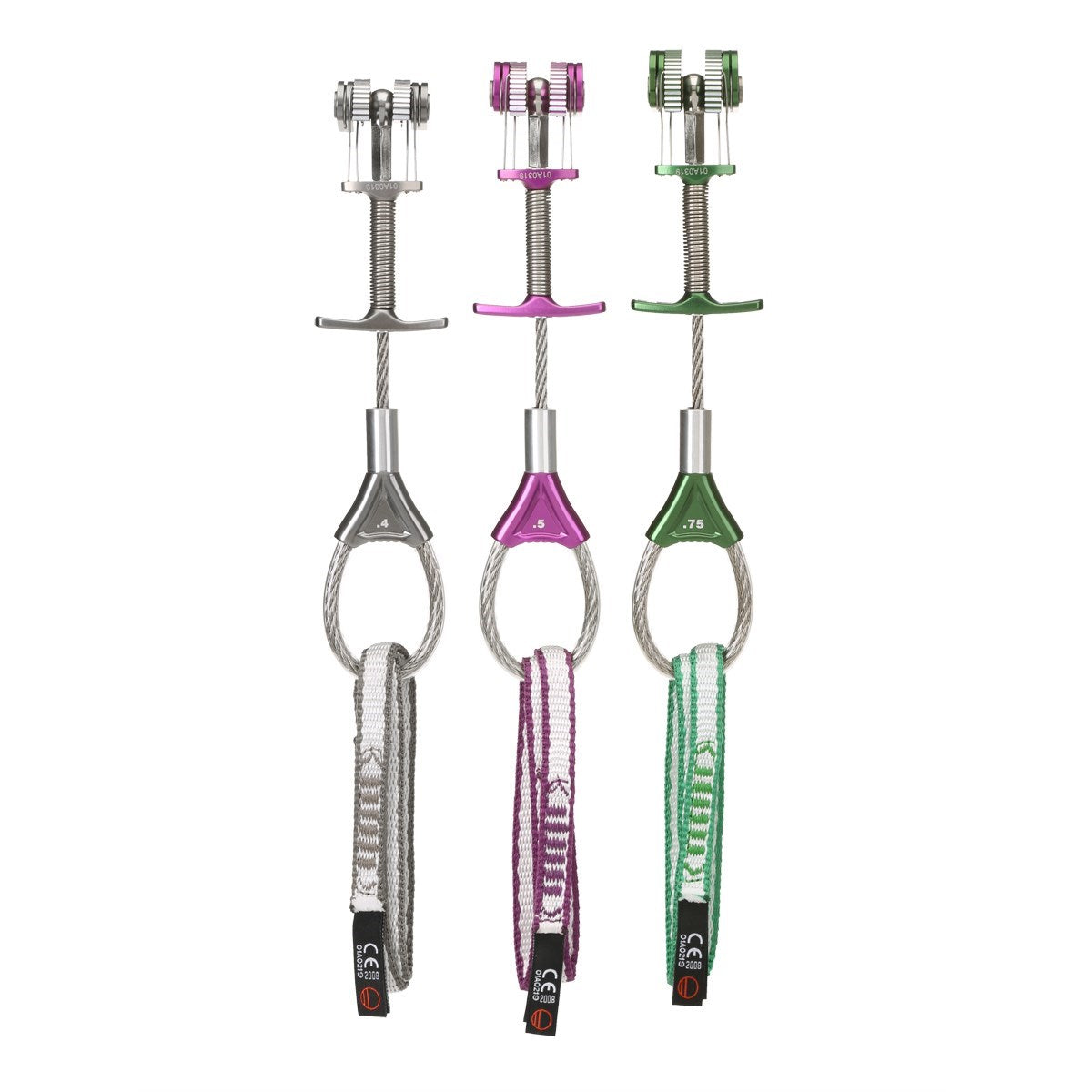 Set of Zero Friends Cam 0.4, 0.5, 0.75 - Wild Country 